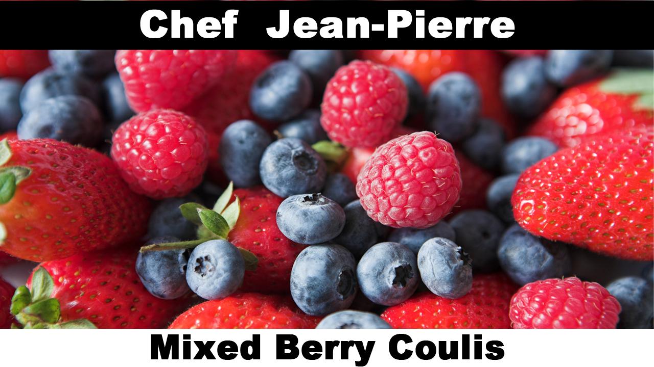 Mixed Berry Coulis