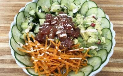 I Love This Poke Bowl Recipe – Beautiful, Delicious & Healthy!
