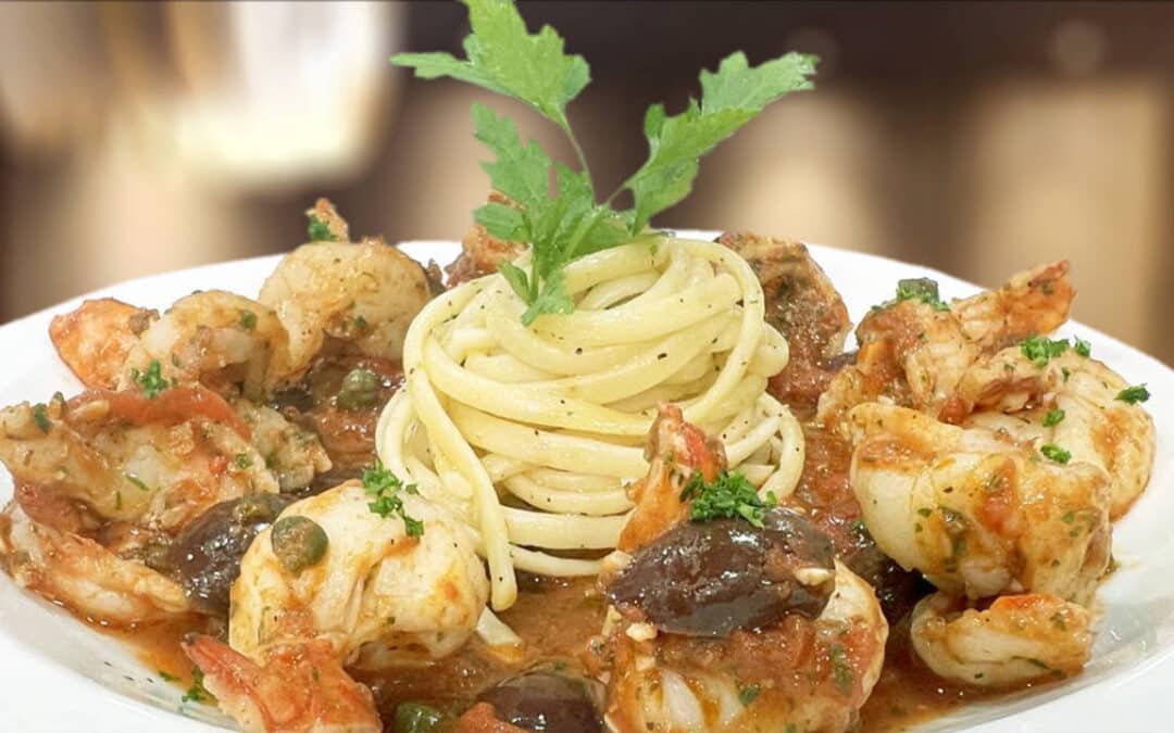 The Perfect Pasta Alla Puttanesca Sauce Recipe with Shrimp
