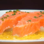 Butter Poached Salmon Medallions