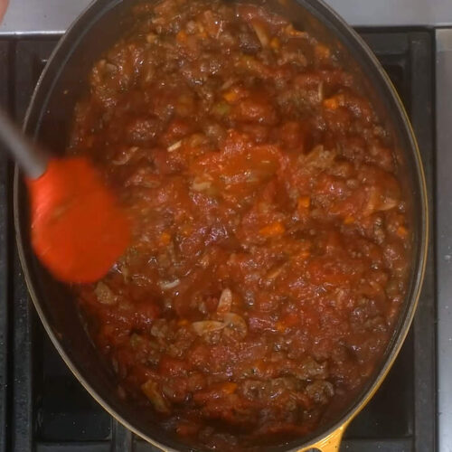 The best Tomato Meat Sauce Recipe