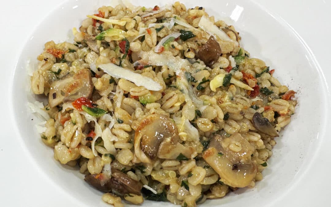 Creamy Barley Risotto