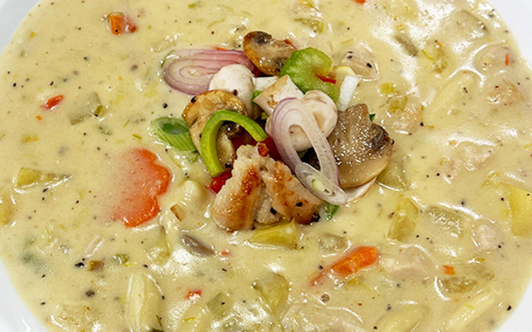 Chicken Alfredo Soup: Comfort Food In A Bowl
