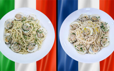 Pasta with Clam Sauce – Italian and French Style