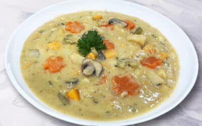 Easy Creamy Vegetable Soup