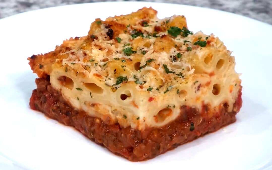 Baked Ziti à la Jean-Pierre