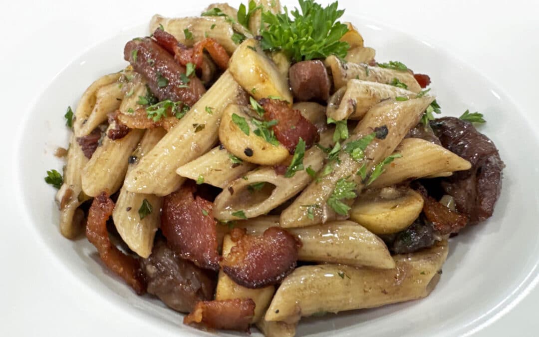 30 Minute Coq Au Vin Pasta!